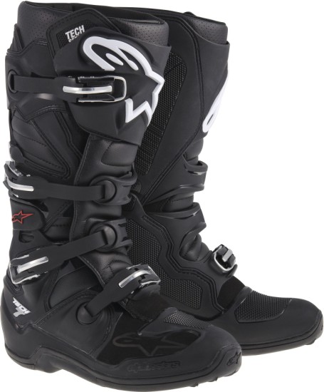Boyd Motorcycles - Motocross Boots Alpinestars Tech-7 Black