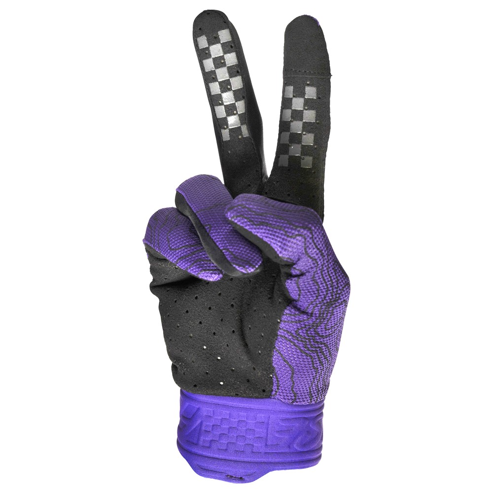 Boyd Motorcycles - Fasthouse Blitz Swift Gloves Purple - - Adult